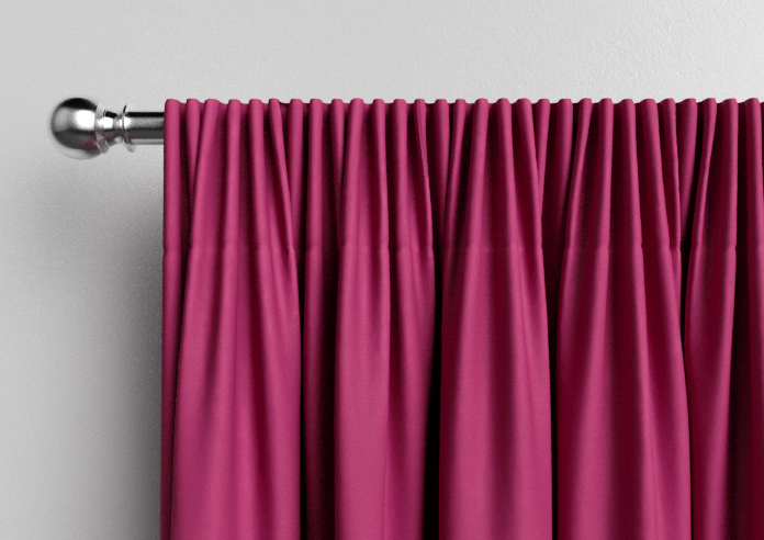 Ascot, Bright Pink - Made to Measure Curtains - Image 9